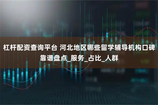 杠杆配资查询平台 河北地区哪些留学辅导机构口碑靠谱盘点_服务_占比_人群